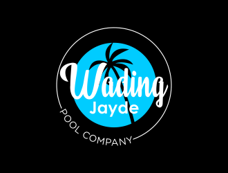 Wading Jayde Pool Company logo design by lintinganarto