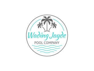 Wading Jayde Pool Company logo design by diqly