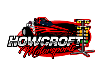 Howcroft Motorsports logo design by ElonStark