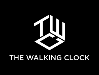 The walking clock logo design by Franky.