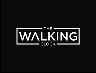 The walking clock logo design by ora_creative