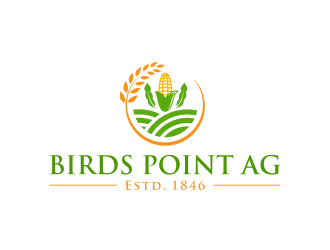 Birds Point Ag logo design by funsdesigns