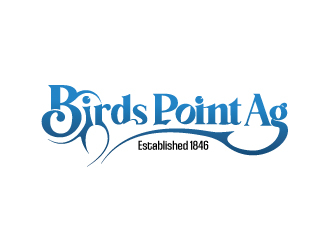 Birds Point Ag logo design by Masibens