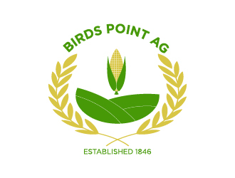 Birds Point Ag logo design by twomindz