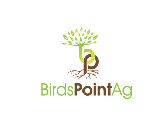 Birds Point Ag logo design by bezalel
