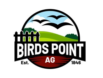 Birds Point Ag logo design by creativemind01