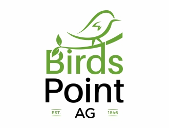 Birds Point Ag logo design by Mardhi