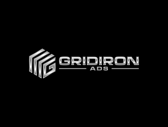 GridIron Ads logo design by GassPoll