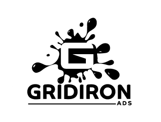 GridIron Ads logo design by ElonStark