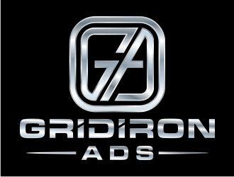 GridIron Ads logo design by Artomoro