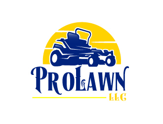 ProLawn LLC logo design by ElonStark