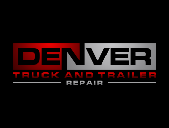 Denver Truck and Trailer Repair  logo design by p0peye