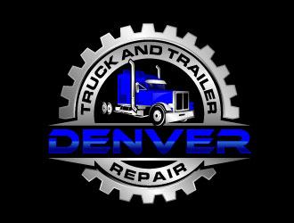 Denver Truck and Trailer Repair  logo design by bezalel