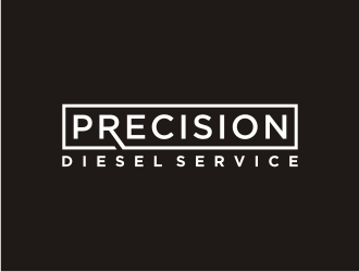Precision Diesel Service logo design by Artomoro