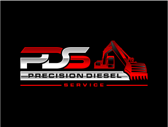 Precision Diesel Service logo design by evdesign