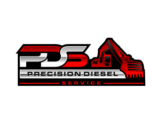 Precision Diesel Service logo design by evdesign