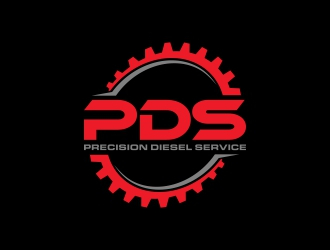 Precision Diesel Service logo design by barley