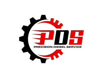 Precision Diesel Service logo design by barley