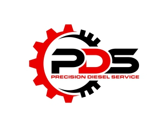 Precision Diesel Service logo design by barley