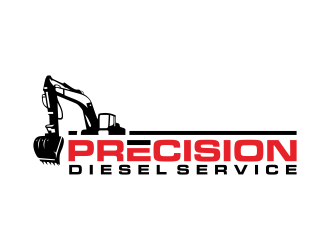 Precision Diesel Service logo design by GassPoll