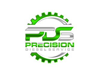 Precision Diesel Service logo design by GassPoll