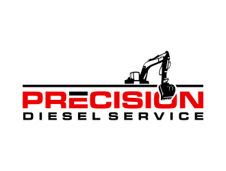 Precision Diesel Service logo design by GassPoll