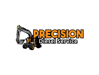 Precision Diesel Service logo design by chumberarto