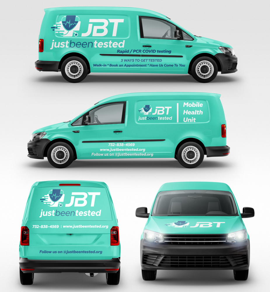 JBT (Just Been Tested) logo design by grea8design