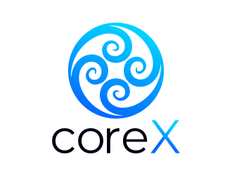 CoreX logo design by berkahnenen