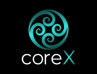 CoreX logo design by berkahnenen