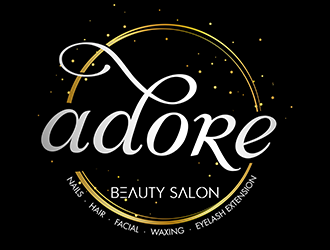 Adore Beauty Salon logo design by 3Dlogos