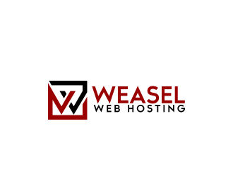 Weasel Web Hosting logo design by MarkindDesign