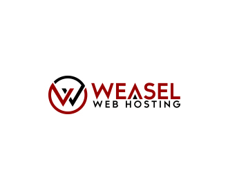 Weasel Web Hosting logo design by MarkindDesign