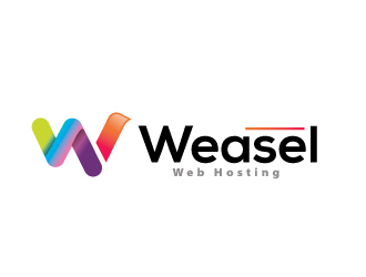 Weasel Web Hosting logo design by gogo