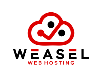 Weasel Web Hosting logo design by Gwerth
