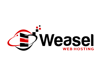 Weasel Web Hosting logo design by Gwerth