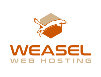 Weasel Web Hosting logo design by keylogo