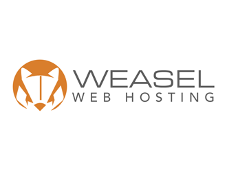Weasel Web Hosting logo design by kunejo