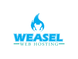 Weasel Web Hosting logo design by xien