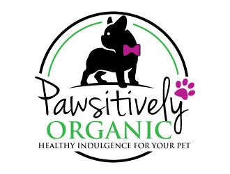 Pawsitively Organic logo design by invento
