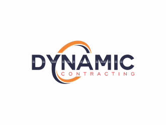 Dynamic Contracting logo design by up2date