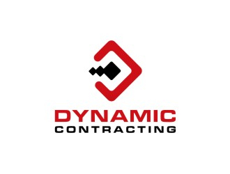 Dynamic Contracting logo design by sabyan