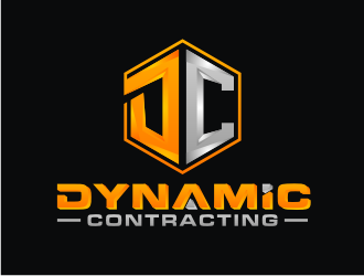 Dynamic Contracting logo design by Artomoro