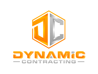 Dynamic Contracting logo design by Artomoro