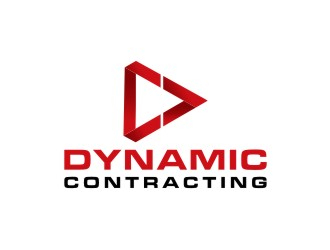 Dynamic Contracting logo design by sabyan