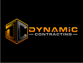Dynamic Contracting logo design by Artomoro