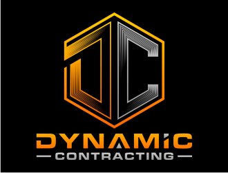 Dynamic Contracting logo design by Artomoro