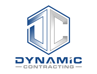 Dynamic Contracting logo design by Artomoro