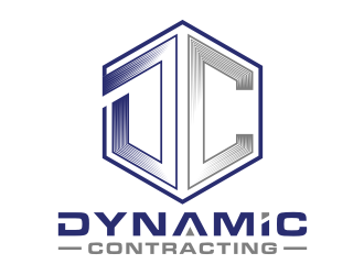 Dynamic Contracting logo design by Artomoro