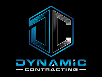 Dynamic Contracting logo design by Artomoro